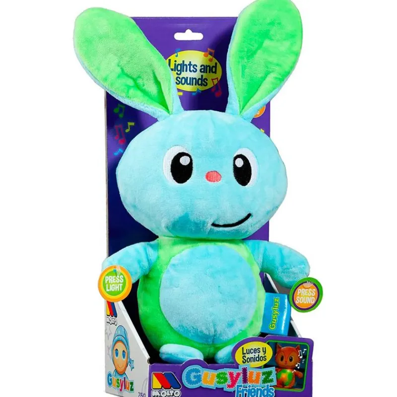 MOLTO Primera Infancia Y Preescolar|Gusy Luz & Friends Conejito Luz y Sonido