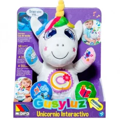 MOLTO Gusyluz Unicornio Interactivo- Primera Infancia Y Preescolar