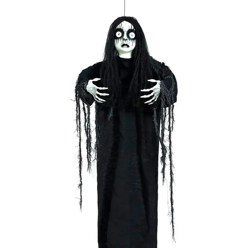 FIESTAS GUIRCA Halloween|Halloween Colgante Muñeca con Botones en los Ojos