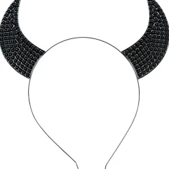 FIESTAS GUIRCA Halloween Diadema con Cuernos Brillantes- Halloween