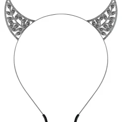 FIESTAS GUIRCA Halloween Diadema Cuernos con Brillantes- Halloween