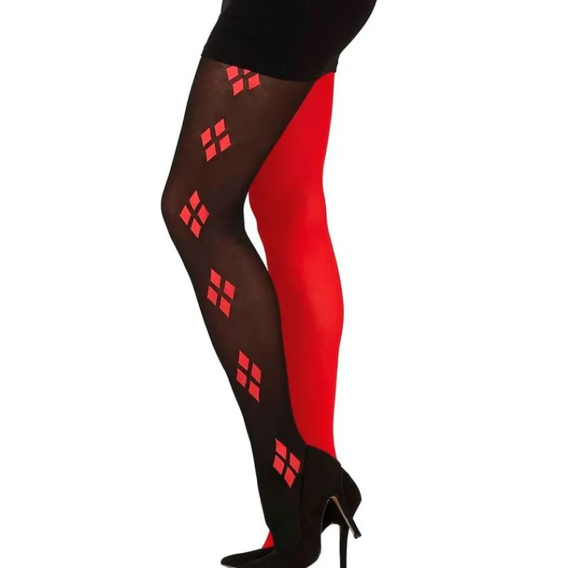 FIESTAS GUIRCA Halloween Pantys Arlequín Adulto- Halloween