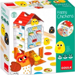 GOULA Juegos Y Juguetes Educativos|Happy Chickens Juego de Mesa