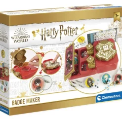 CLEMENTONI Harry Potter Máquina para Hacer Pines- Manualidades