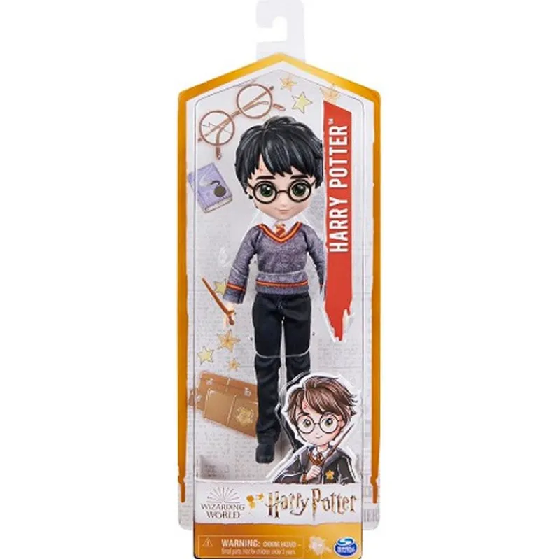 BIZAK Muñecas|Harry Potter Wizarding World Figura Harry 20 cm