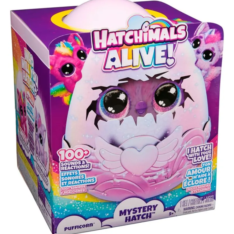 SPIN MASTER Electrónicos|Hatchimals Alive Mystery Hatch Pufficorn Sorpresa