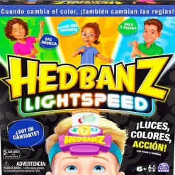 SPIN MASTER Hedbanz LightSpeed- Juegos De Mesa