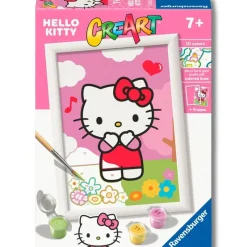RAVENSBURGER Manualidades|Hello Kitty CreArt Pintar x Números
