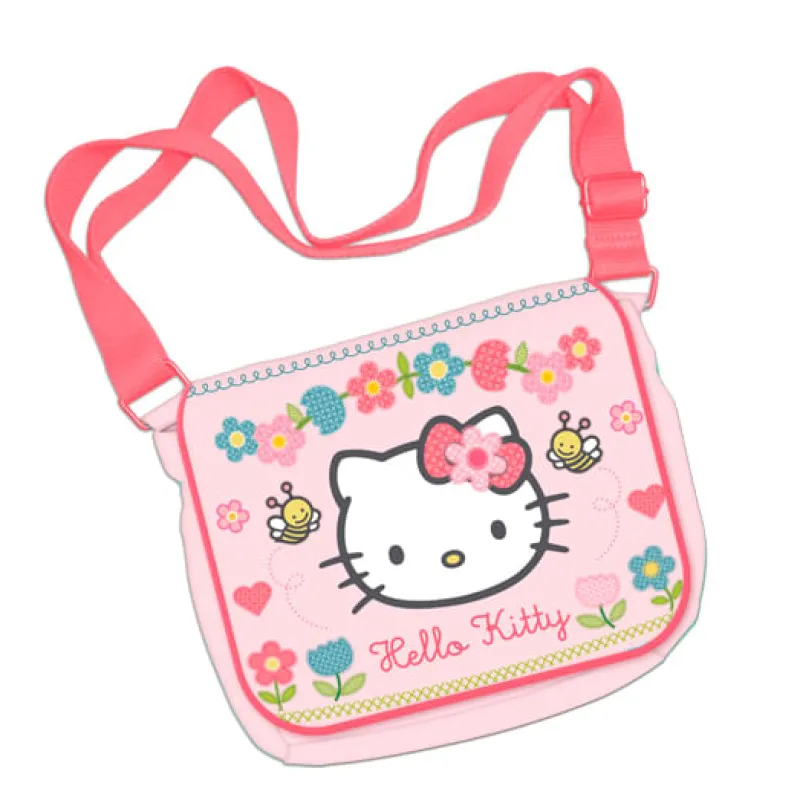 DRIM DISCOUNT Hello Kitty Mochila Bandolera- Escolar