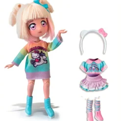 FAMOSA Sanrio Colección|Muñecas|Hello Kitty Muñeca Manga Fashion Unicorns