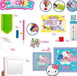 SELECCION DRIM Manualidades|Hello Kitty Pack Diamondz Painting