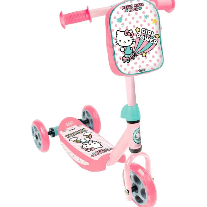 D'ARPÈJE Hello Kitty Patinete Scooter 3 Ruedas- Bicicletas, Correpasillos Y Triciclos