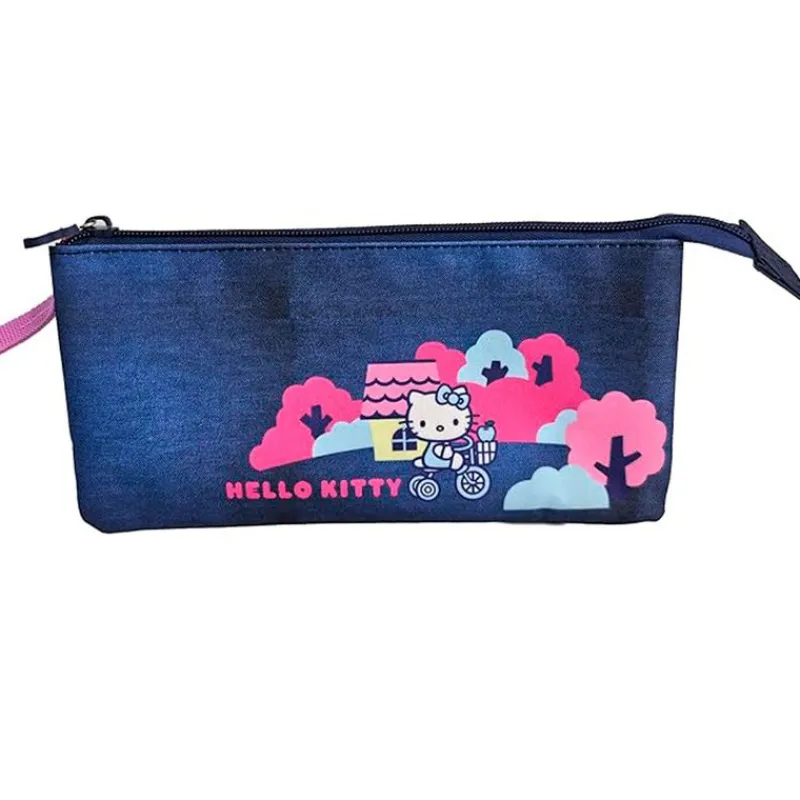 SELECCION DRIM Hello Kitty Portatodo Triple- Escolar