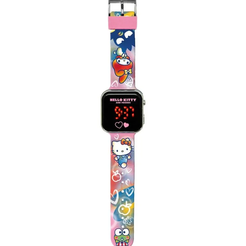 KIDS EUROSWAN Hello Kitty Reloj Digital LED- Ropa Y Complementos