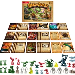 HASBRO Juegos De Mesa|Amigos Y Familia|HeroQuest Expansión Las Junglas de Delthrak