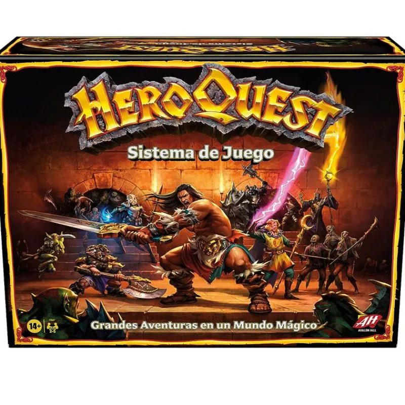 HASBRO Juegos Para Expertos|Juegos De Mesa|HeroQuest Juego Inicial
