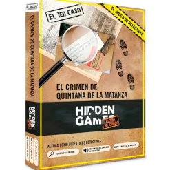 MAGIC BOX Hidden Games El Caso Crimen de Quintana de Matanza- Amigos Y Familia|Juegos De Mesa