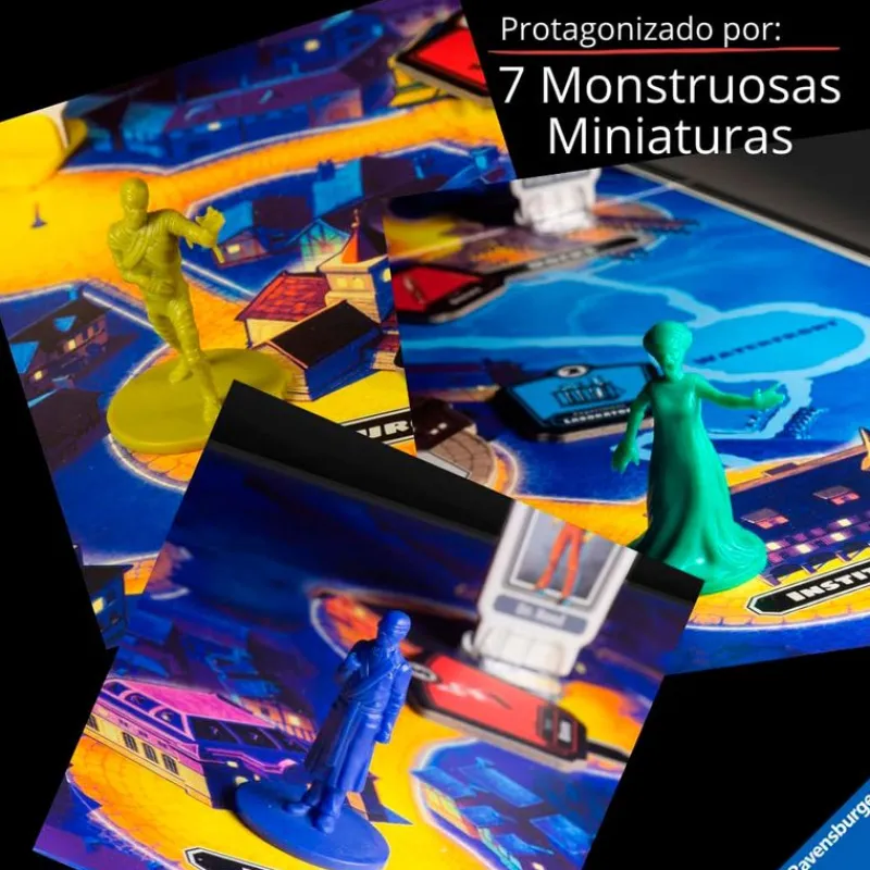 RAVENSBURGER Horrified Universal Monsters Juego Mesa- Juegos Para Expertos|Juegos De Mesa