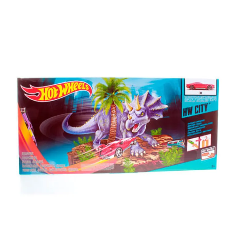 MATTEL Hot Weels Lanzador Dino- Vehículos, Trenes Y Parkings
