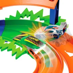 MATTEL Hot Wheels Action Circuito con Doble Pista- Vehículos, Trenes Y Parkings
