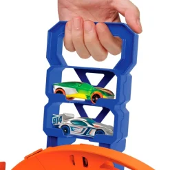 MATTEL Hot Wheels Action Circuito con Doble Pista- Vehículos, Trenes Y Parkings