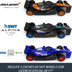 MATTEL Hot Wheels Circuito Carreras Gran Velocidad Formula 1- Vehículos, Trenes Y Parkings