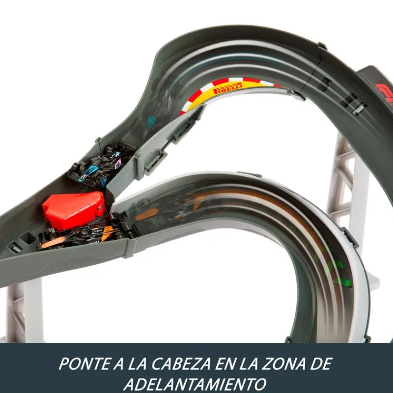 MATTEL Hot Wheels Circuito Carreras Gran Velocidad Formula 1- Vehículos, Trenes Y Parkings