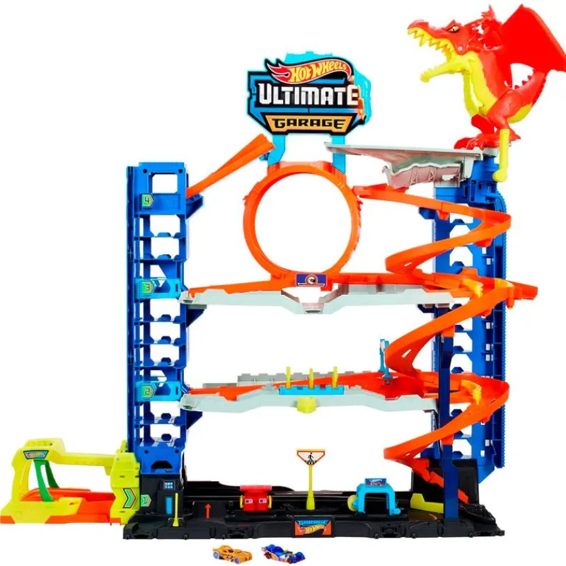 MATTEL Vehículos, Trenes Y Parkings|Hot Wheels City Megagaraje Ultimate Garage