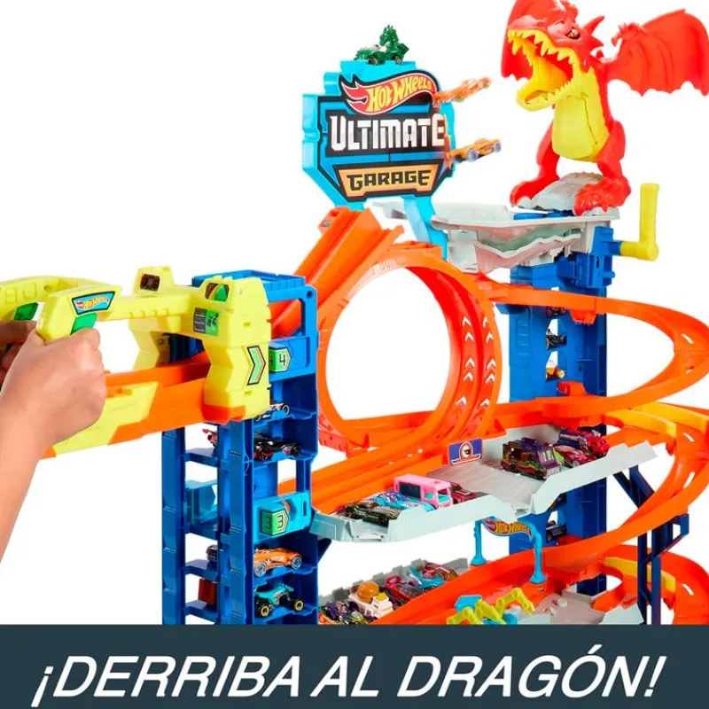 MATTEL Vehículos, Trenes Y Parkings|Hot Wheels City Megagaraje Ultimate Garage