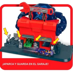 MATTEL Vehículos, Trenes Y Parkings|Hot Wheels City Taller Furia del Gorila