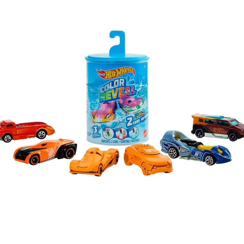 MATTEL Manualidades|Vehículos, Trenes Y Parkings|Hot Wheels Color Reveal Sorpresa