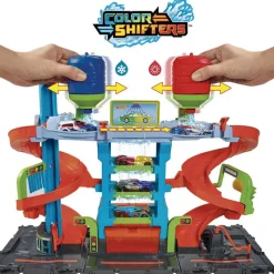 MATTEL Vehículos, Trenes Y Parkings|Hot Wheels Color Shifters Mega Torre Lavado Coches