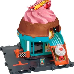 MATTEL Hot Wheels Heladería en la Ciudad- Vehículos, Trenes Y Parkings