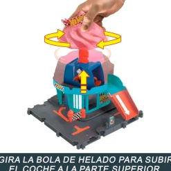 MATTEL Hot Wheels Heladería en la Ciudad- Vehículos, Trenes Y Parkings