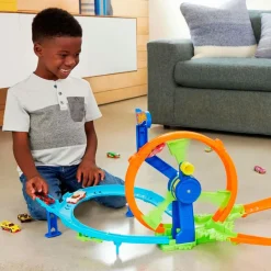 MATTEL Vehículos, Trenes Y Parkings|Hot Wheels Launch and Loop Pista