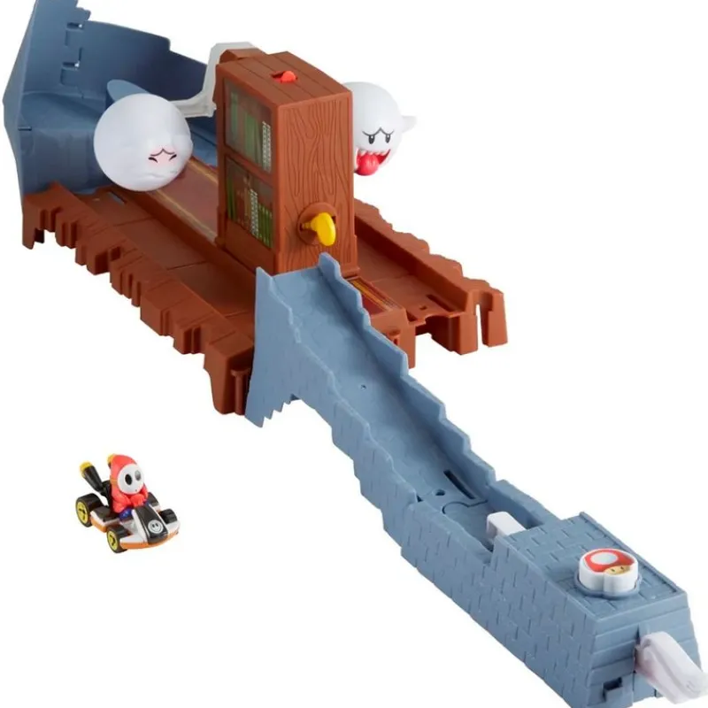 MATTEL Hot Wheels Mario Kart Pista Boo- Vehículos, Trenes Y Parkings