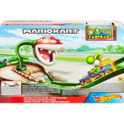 MATTEL Vehículos, Trenes Y Parkings|Hot Wheels Mario Kart Rampa Piraña