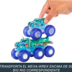 MATTEL Hot Wheels Monster Truck Pack Power Smashers- Vehículos, Trenes Y Parkings