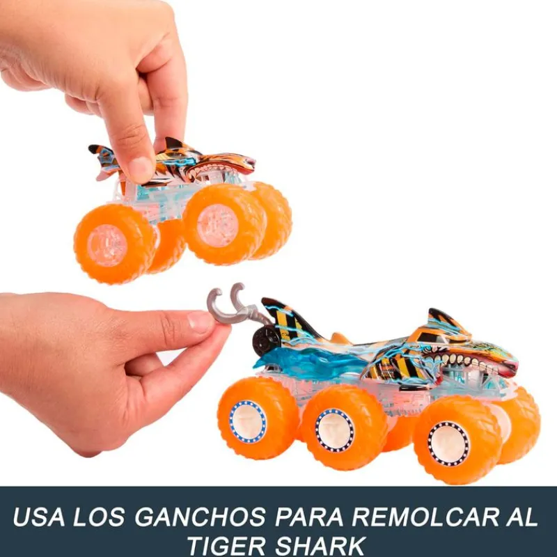 MATTEL Hot Wheels Monster Truck Pack Power Smashers- Vehículos, Trenes Y Parkings