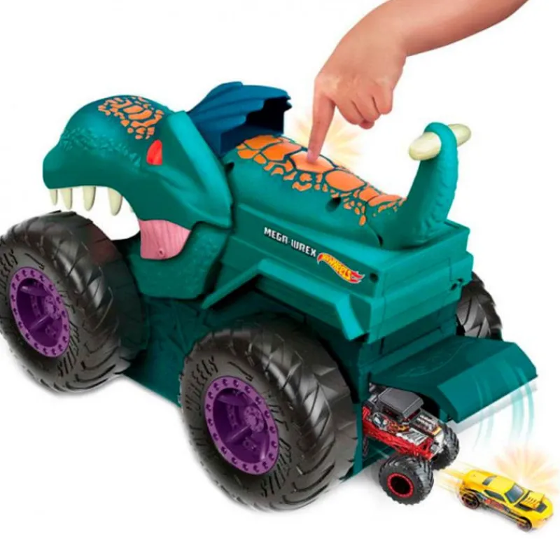 MATTEL Hot Wheels Monster Truck Mastica Coches- Vehículos, Trenes Y Parkings