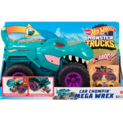 MATTEL Hot Wheels Monster Truck Mastica Coches- Vehículos, Trenes Y Parkings