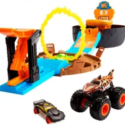 MATTEL Hot Wheels Monster Truck Rueda Acrobática- Vehículos, Trenes Y Parkings