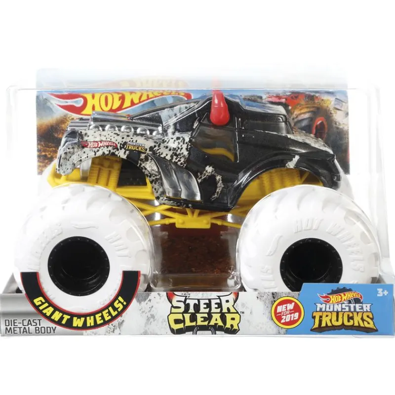 MATTEL Hot Wheels Monster Truck Grandes 1:24 Surtidos- Vehículos, Trenes Y Parkings