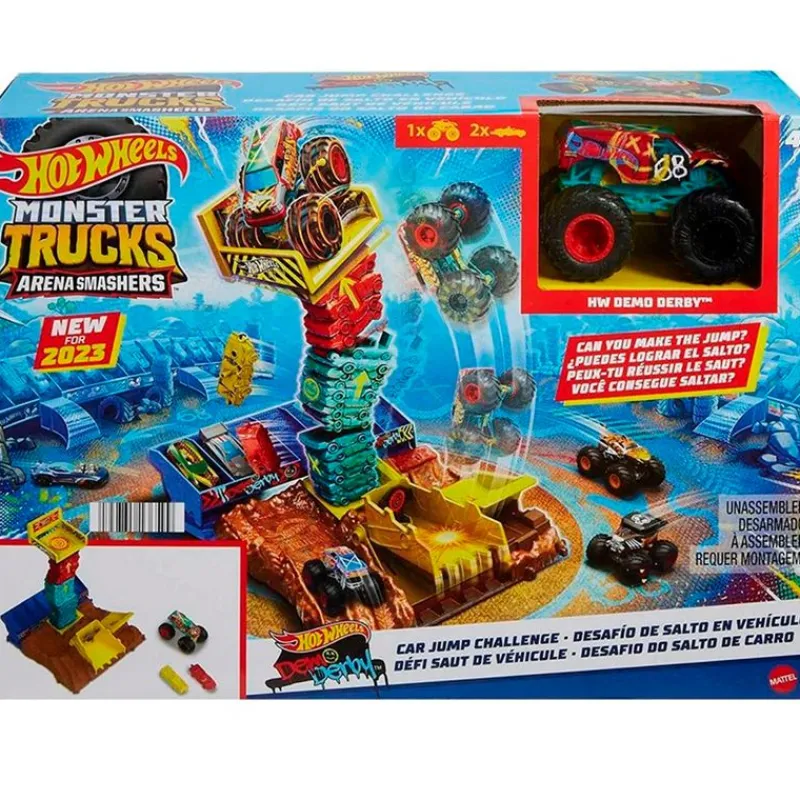 MATTEL Hot Wheels Monster Truck Arena Pista Surtida- Vehículos, Trenes Y Parkings