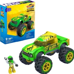 MATTEL Hot Wheels Monster Truck Pack Construcción- Puzzles Y Construcciones