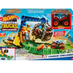MATTEL Vehículos, Trenes Y Parkings|Hot Wheels Monster Truck Smasher Rhinomite