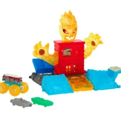 MATTEL Hot Wheels Monster Trucks Smashers Torre Antorchas- Vehículos, Trenes Y Parkings