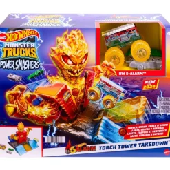 MATTEL Hot Wheels Monster Trucks Smashers Torre Antorchas- Vehículos, Trenes Y Parkings