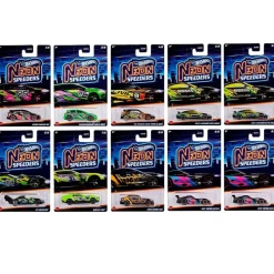 MATTEL Hot Wheels Neon Speeders Vehículo Individual STD- Vehículos, Trenes Y Parkings
