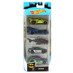 MATTEL Hot Wheels Pack 5 Vehículos Surtidos- Vehículos, Trenes Y Parkings